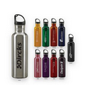 24 Oz. Stainless Steel Colored Water Bottle